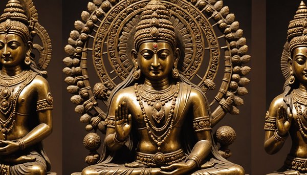 Explorez notre collection unique de statues indiennes authentiques