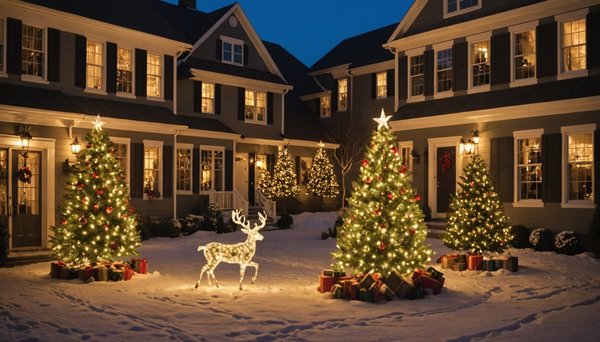 Inspirez votre extérieur pour noël : top idées tendance déco