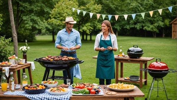 Comment organiser une fête barbecue de plein air réussie ?