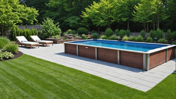 Aménager son jardin avec une piscine autoportante