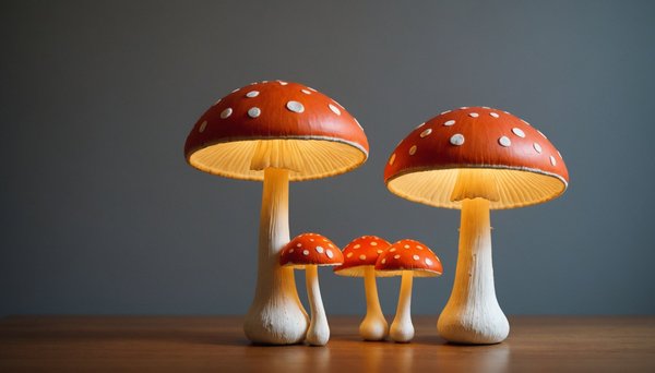 Éclairez votre maison avec une lampe champignon unique